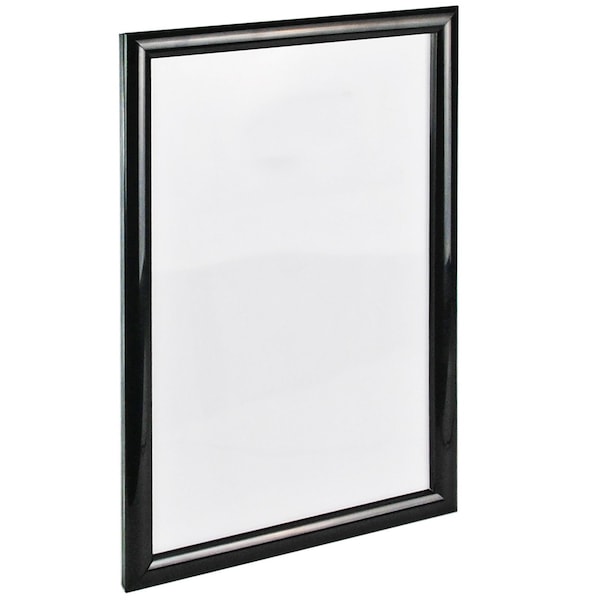 Wall Mount Plastic Snap Poster Frame 11'' x 17'' Portrait/Landscape Sign Holder Frame, 2PK